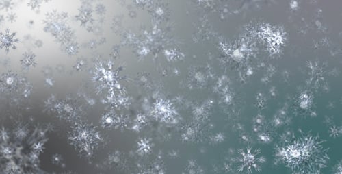Winterfrost-Schneeflocken