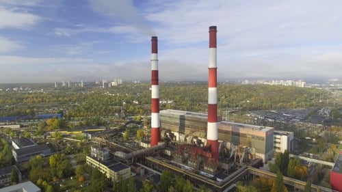 Contaminación del aire de la planta.