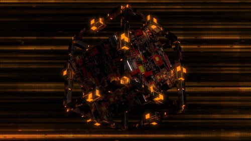Techno Cube VJ Loop