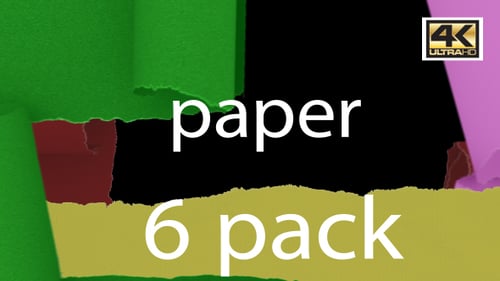 Organic Paper Tear Transition Effects