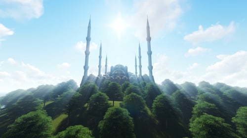 La mosquée et le soleil