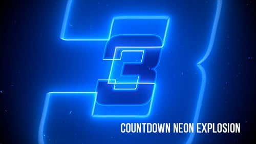 Countdown Neon Explosion