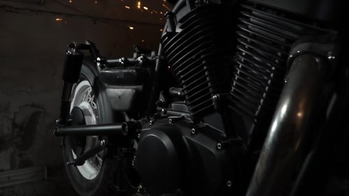 Assemblage de la moto