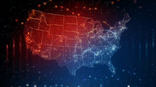 Pacote Tecnológico EUA Mapas HD