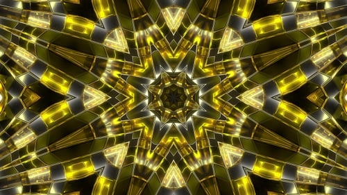 Golden Glitter Lights