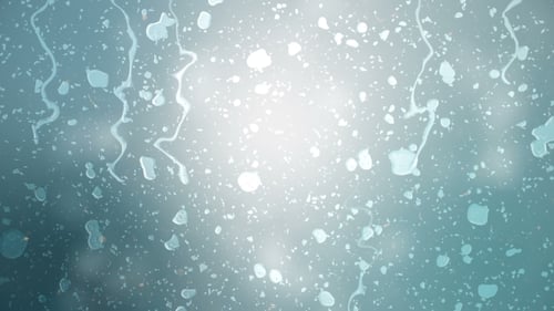 Regen fällt bei Regensturm auf Glas