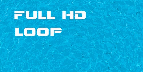 Looping Light Blue Fluid Water Ripple Pattern Background