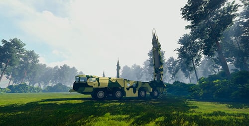 Rocket Launcher In The Forest