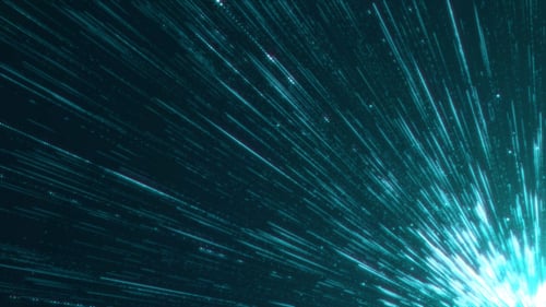 Futuristic Digital Speed Lines Tunnel Abstract Motion Background