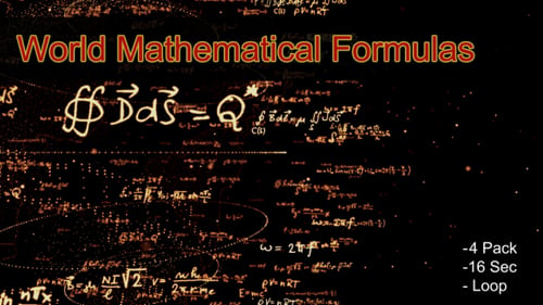 World Mathematische Formeln Pack 4