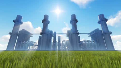 3D Petrochemical Plant