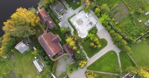 Country House on the Shores of Lake