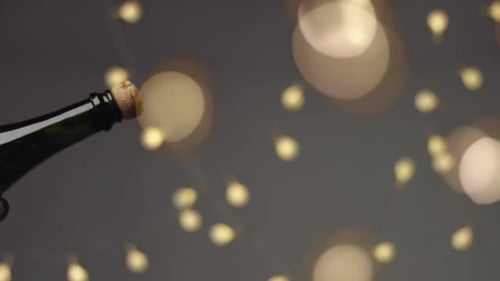 Opening a Bottle of Champagne