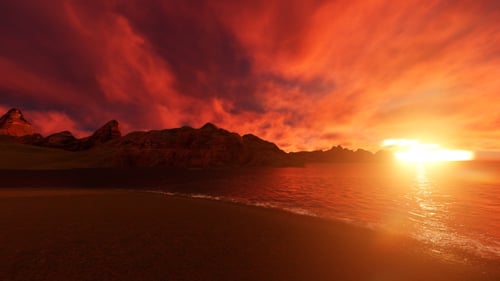 Ocean Sunset 3