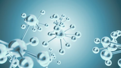 Abstract Physics Science Molecule Background