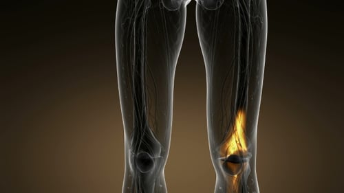 Anatomie der Knie