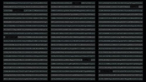 Pantalla de hacker informático de delitos cibernéticos 3