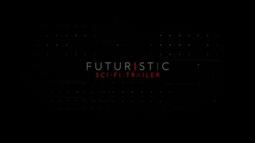 Trailer de ficção científica cinematográfico futurista