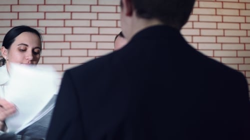 Business Meeting in Modern Workplace