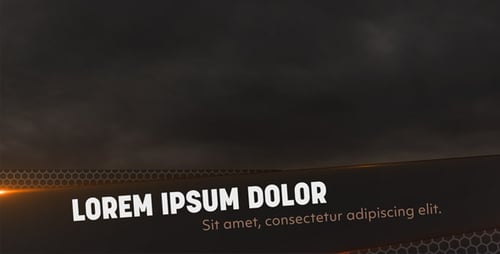 Dark Future Lower Thirds