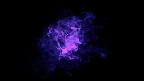 Abstract Fluid Energy Particles Burst Transition