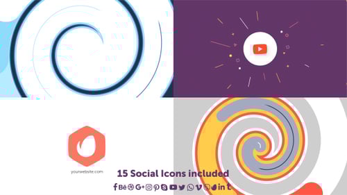 Modern Geometric Logo Reveal Opener