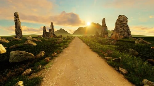 The Road Among The Stones