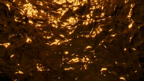 Gold Liquid Luxus Ruhe Hintergrund 4K
