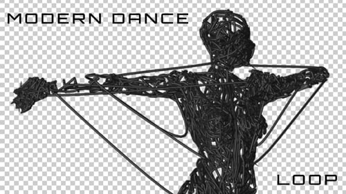 Danseur moderne 4K Plex