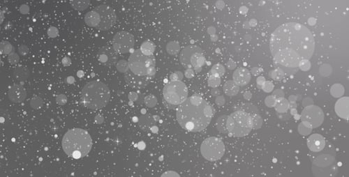 Abstract Animated Glittering Bokeh Particles Loop