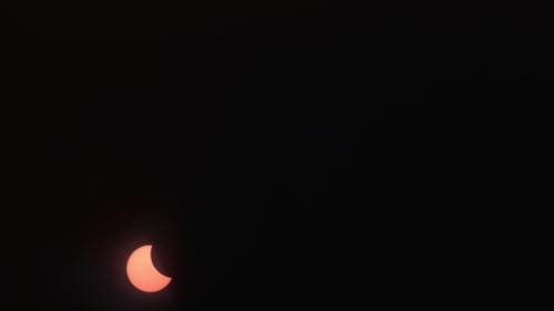 Teilweise Sonnenfinsternis