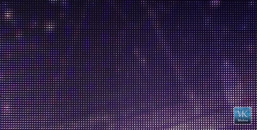 Abstract Purple Background with Sparkling White Dots
