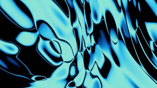 Abstract Liquid Wave Morphing Motion Background Loop