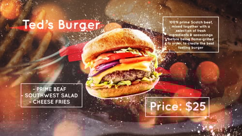 Yummy Food Slideshow