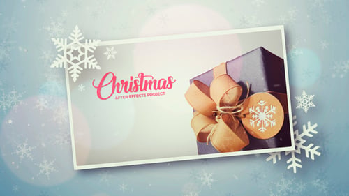 Presentación de diapositivas de invierno con fotos navideñas