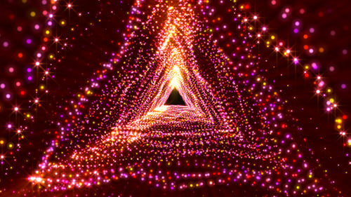 Tunnel Triangle Particles