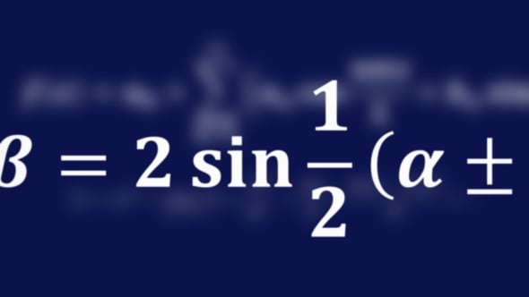 Math Equations Flying and Disappearing in Distance, Miscellaneous ...