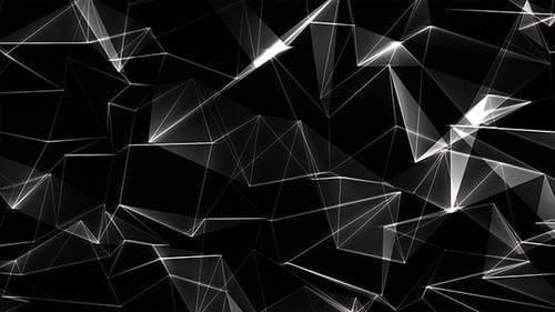 Polygonaler Kristallglas-Hintergrund