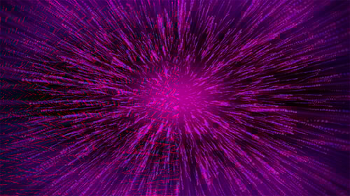 Vibrant Abstract Particle Lines Radiating Motion Background
