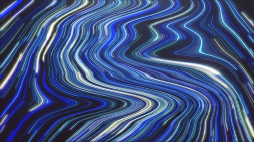 Elegante blaue Linien