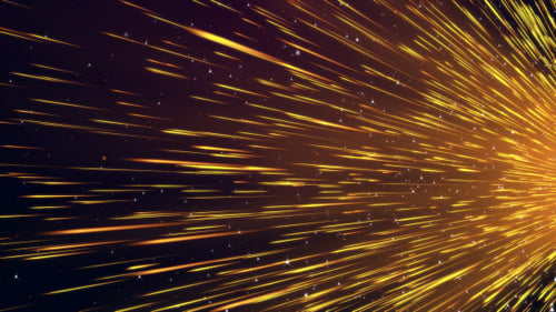 Analog Yellow Particles