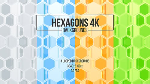 Hexagons-Hintergründe