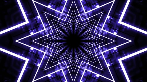 Purple Star Tunnel