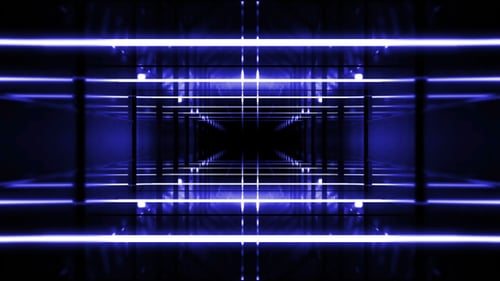 Purple Hallway