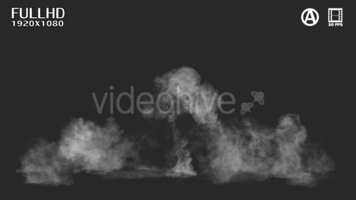 Animated Volumetric Smoke Elements with Alpha Channel Transitions