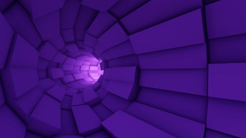 Purple VJ Tunnel