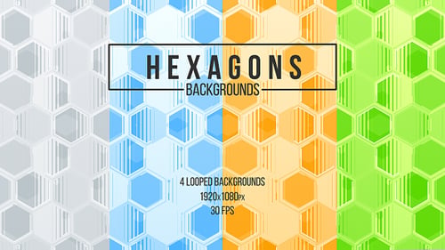 Hexagons-Hintergründe