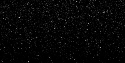 Realistic Falling Snow Overlay Alpha Channel