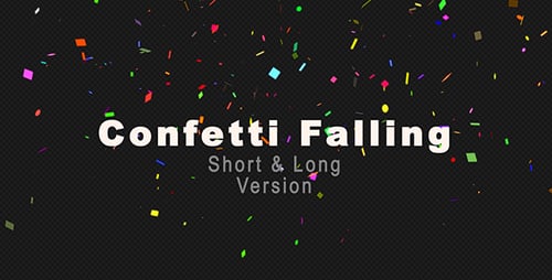 Confetti Falling