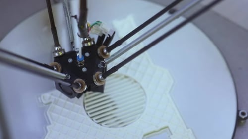 Dreidimensionale Druckmaschine